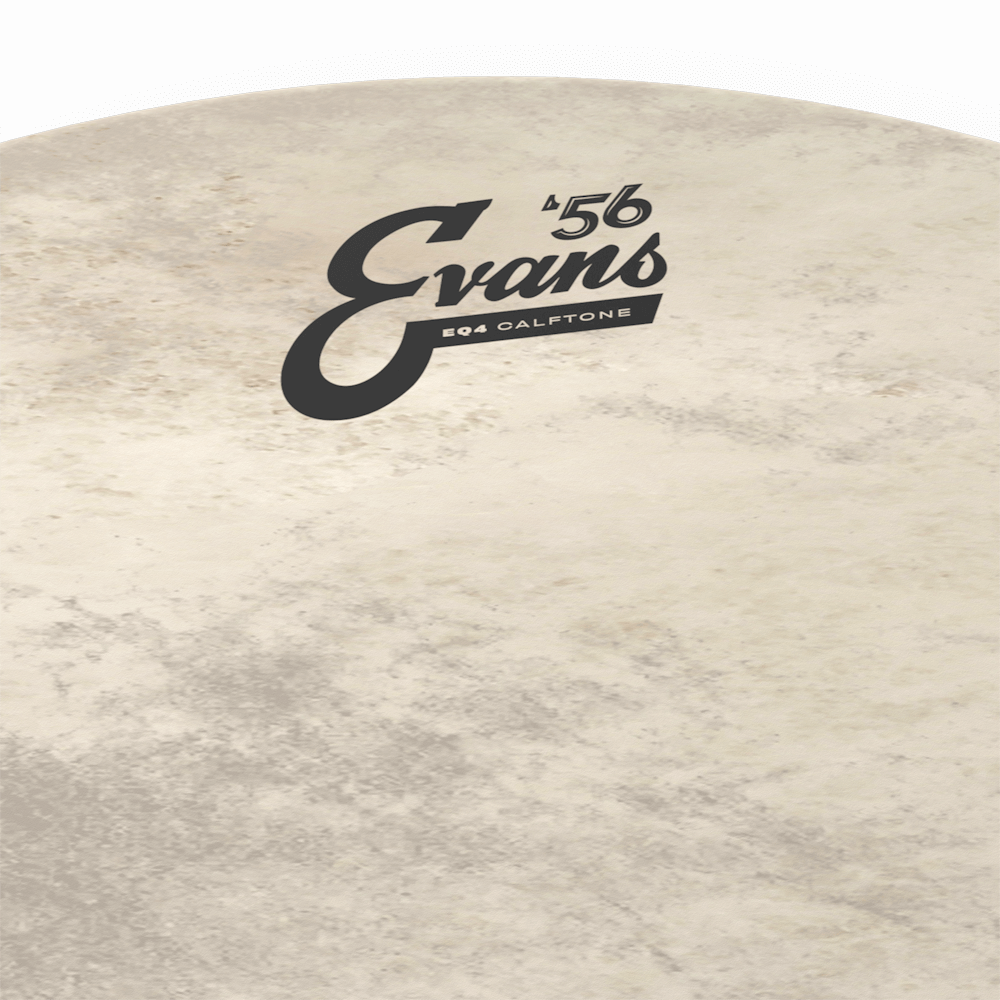 EVANS EQ4 Calftone Bass Drum Head, 20 Inch