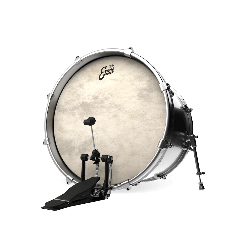 Calftone Bass Drumhead | Evans 