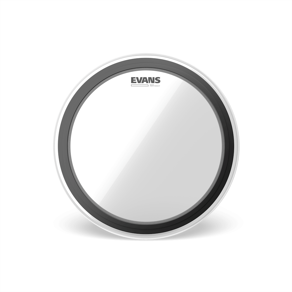 EVANS EMAD Heavyweight Clear Bass Batter Drumhead, 22 Inch