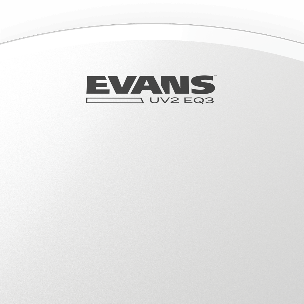 EVANS UV2 EQ3 Bass Drumhead, 22 Inch