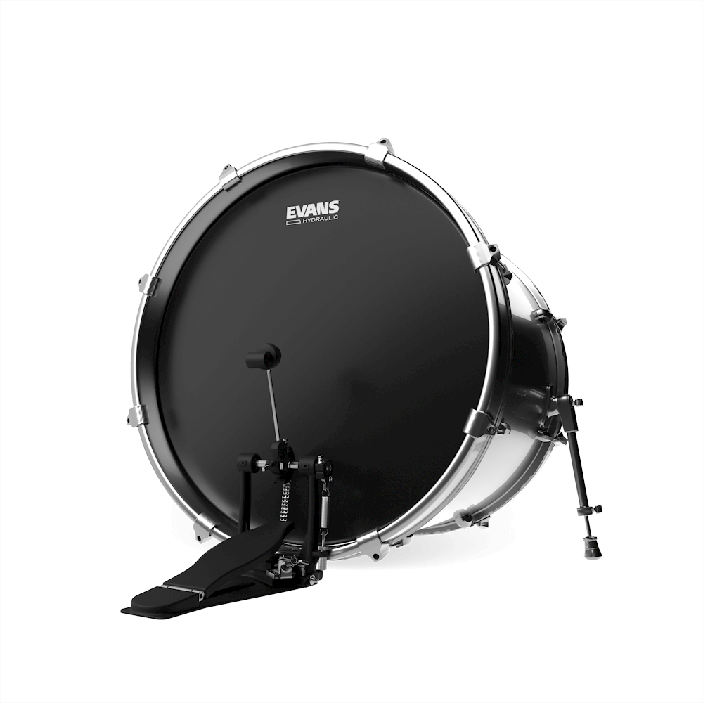 EVANS Hydraulic Black Bass Batter Drumhead, 22 Inch