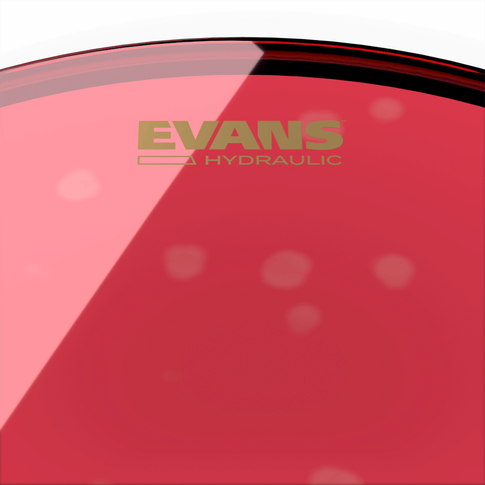 EVANS Hydraulic Red Bass Batter Drumhead, 22 Inch