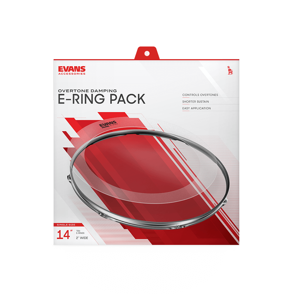 EVANS 2 Inch E-Ring 10 Pack, 14 Inch