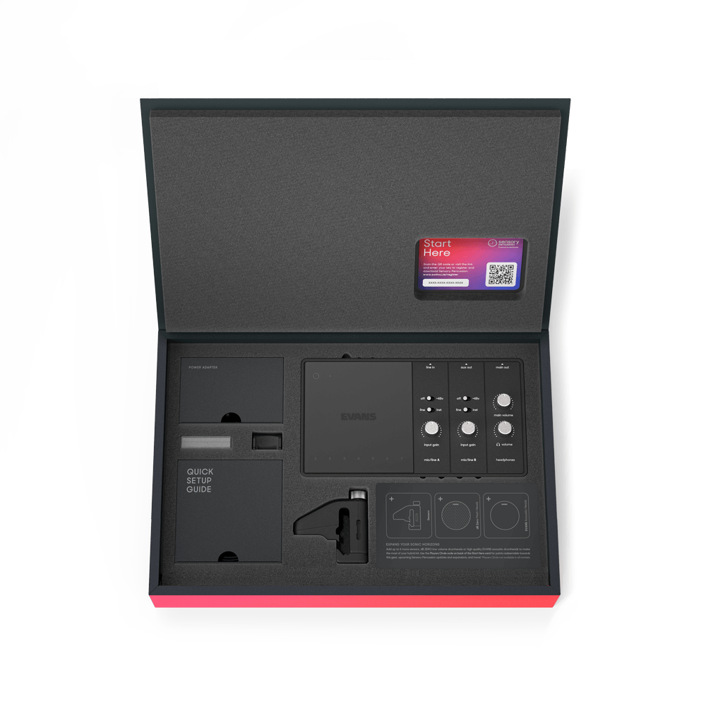 EVANS Hybrid Sensory Percussion Starter Pack
