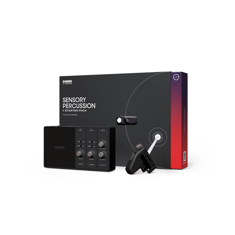 EVANS Hybrid Sensory Percussion Starter Pack
