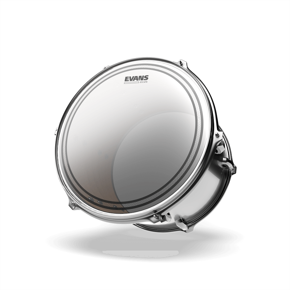 Evans EC2S Tompack, Coated, Rock (10 inch, 12 inch, 16 inch)