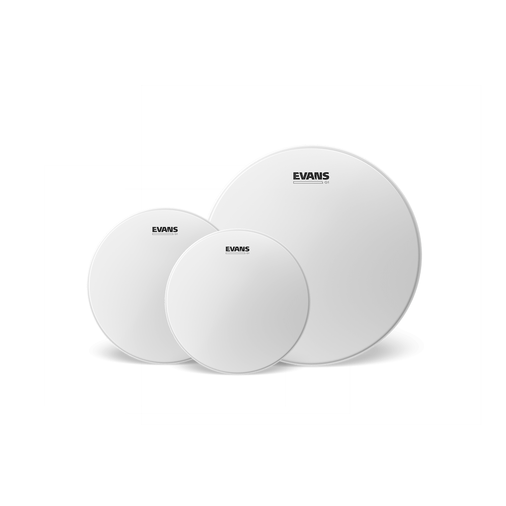 Evans G1 Coated Fusion Tompack (10 inch, 12 inch, 14 inch)