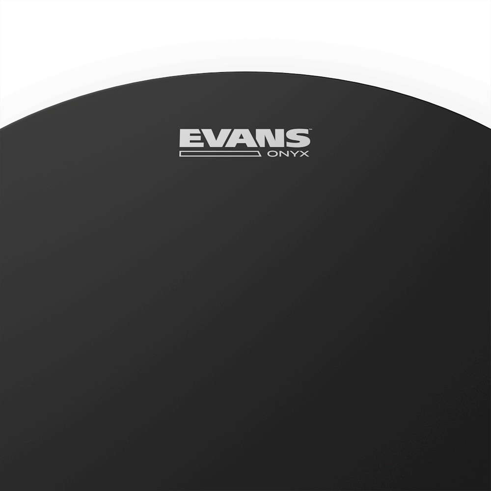 Evans Onyx 2-Ply Tompack Coated, Rock (10 inch, 12 inch, 16 inch)