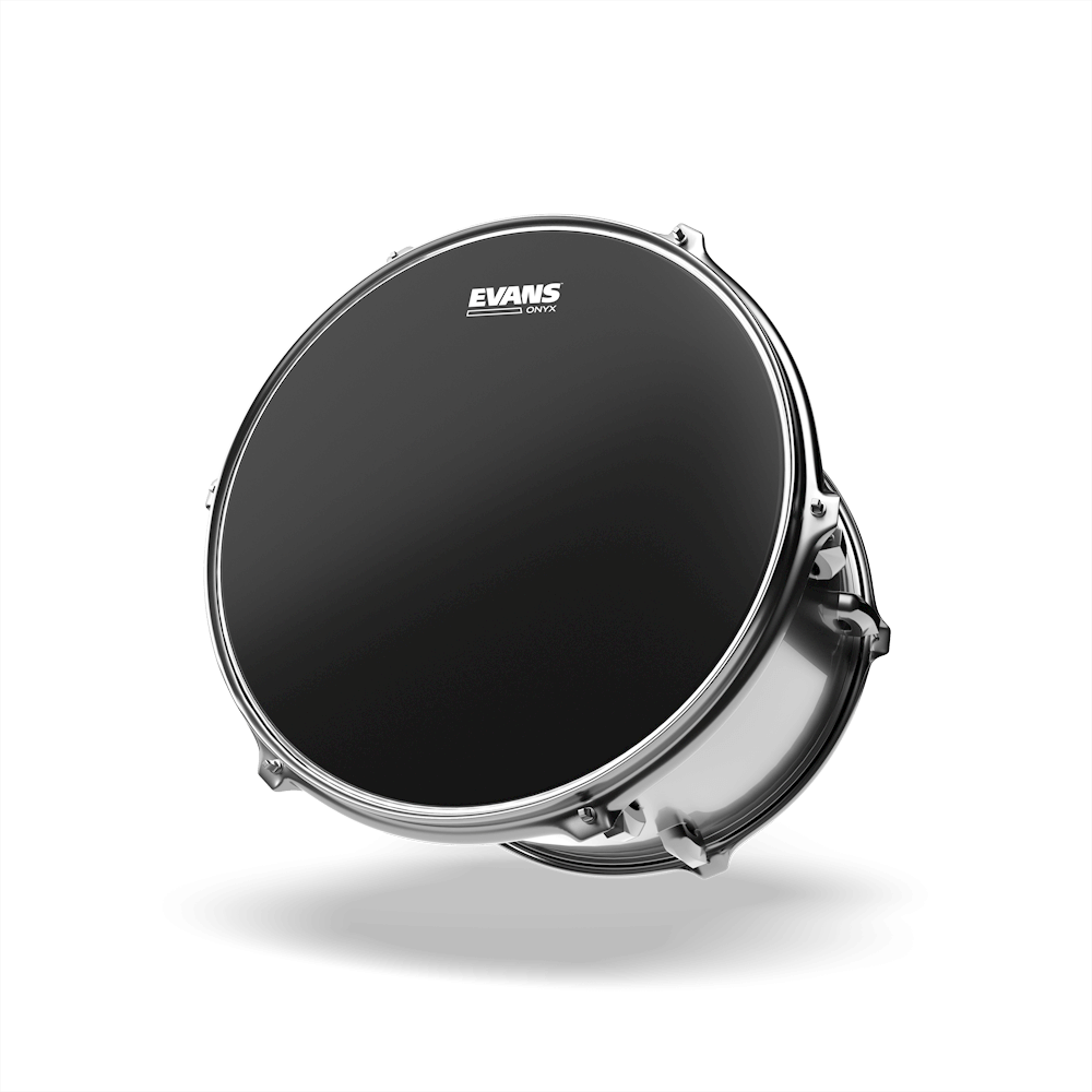 Evans Onyx 2-Ply Tompack Coated, Rock (10 inch, 12 inch, 16 inch)