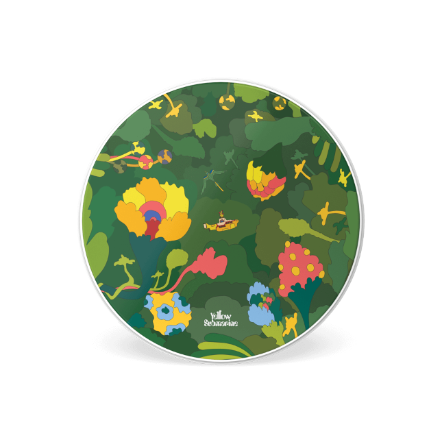 EVANS Yellow Submarine Resonant Bass Drumhead, 2580, 22 inch