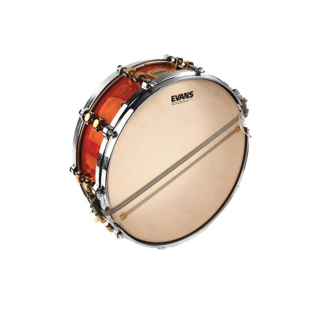 EVANS Orchestral 200 Clear Snare Side Drum Head, 14 Inch