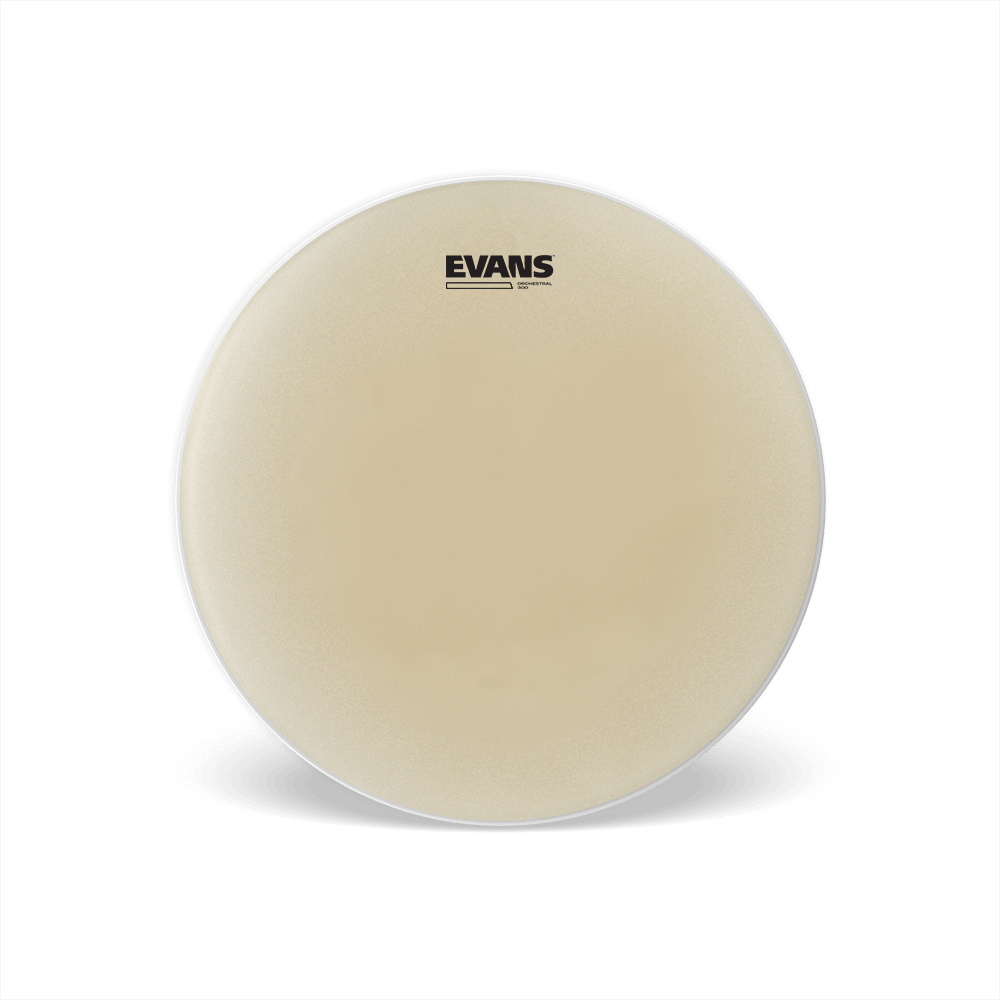 EVANS Orchestral 300 Clear Snare Side Drum Head, 14 Inch