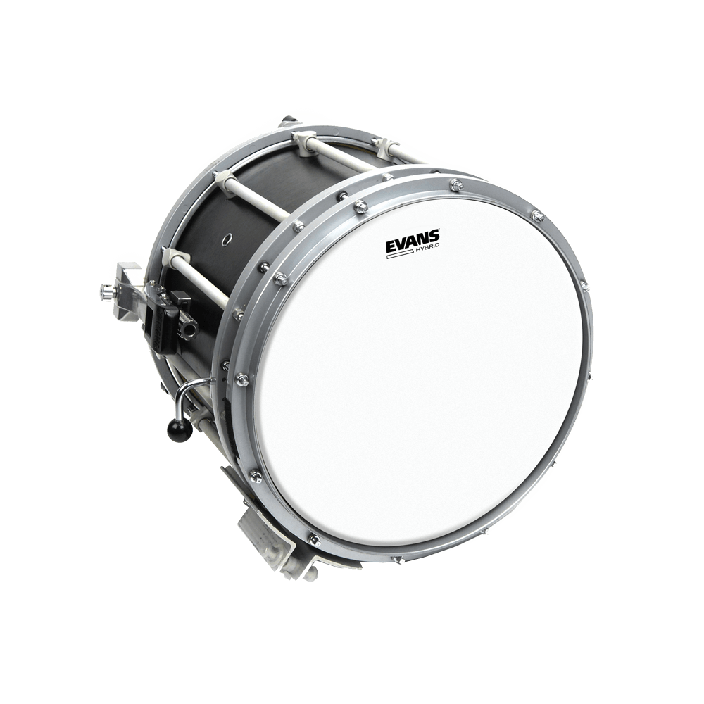 Evans Hybrid-S Black Marching Snare Drum Head 14 Inch 