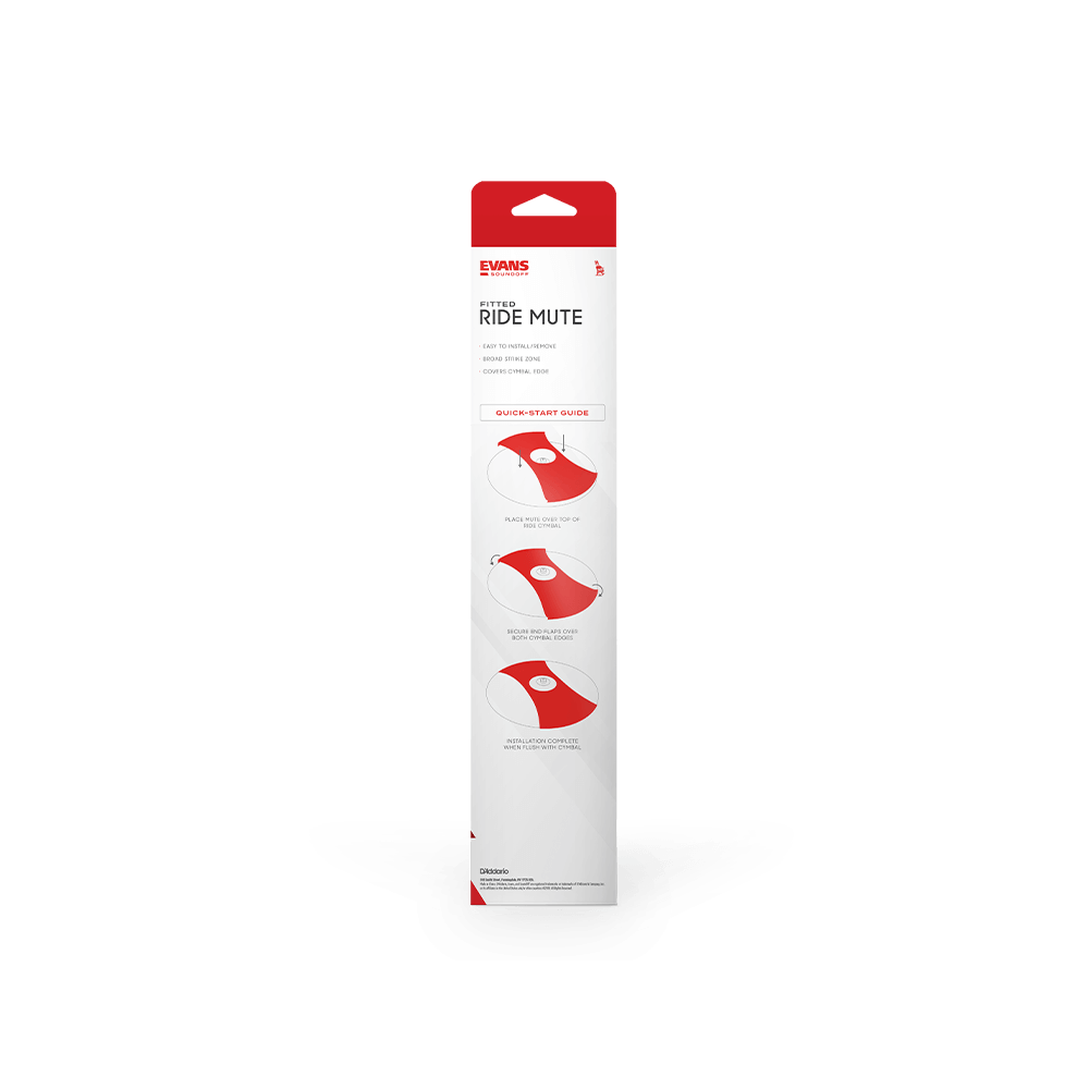 SoundOff by EVANS Ride Mute, 22 Inch