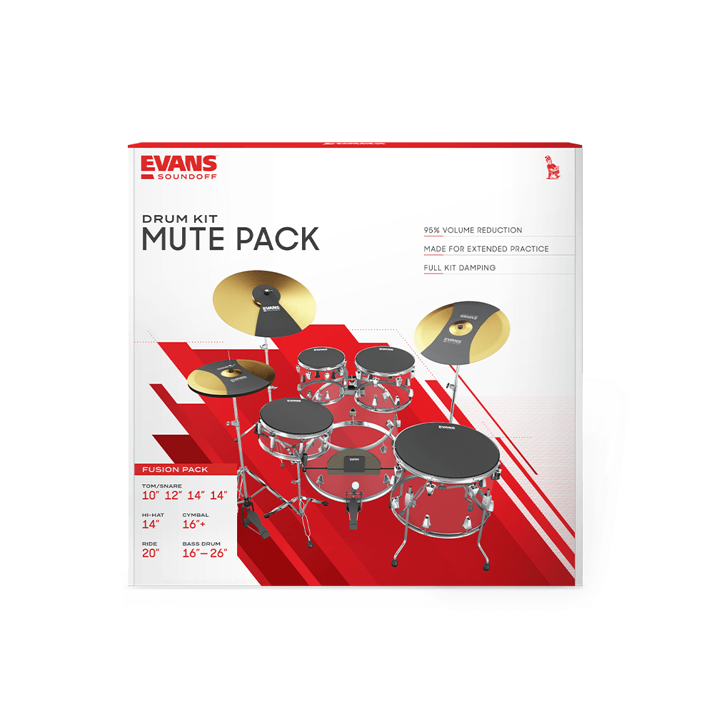 SoundOff by EVANS Full Box Set, Fusion