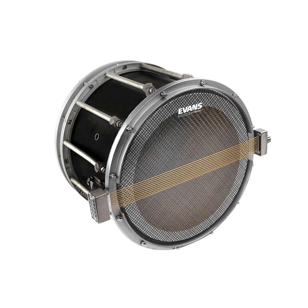 Evans snare clearance side heads