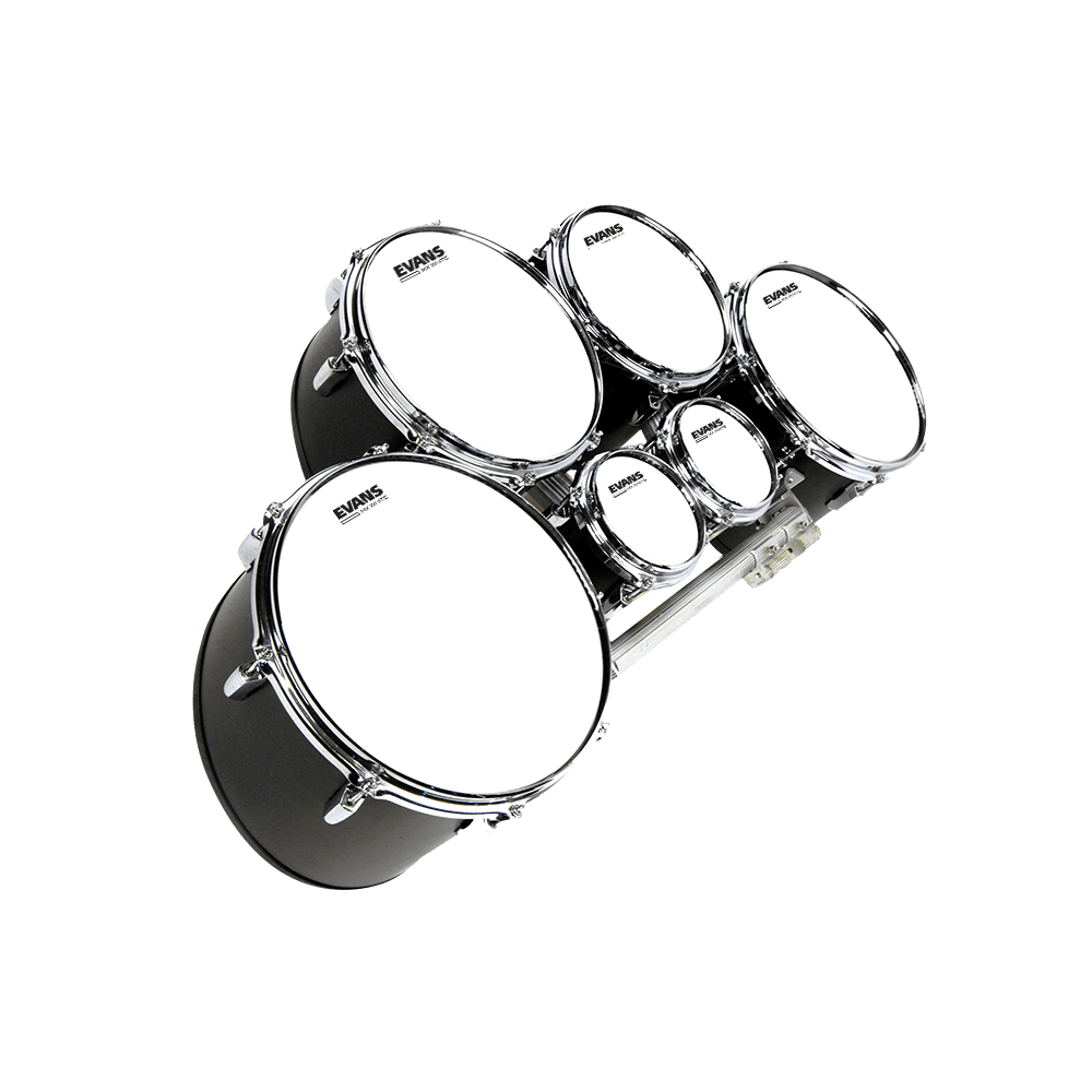 EVANS MX White Marching Tenor Drum Head, 6 Inch