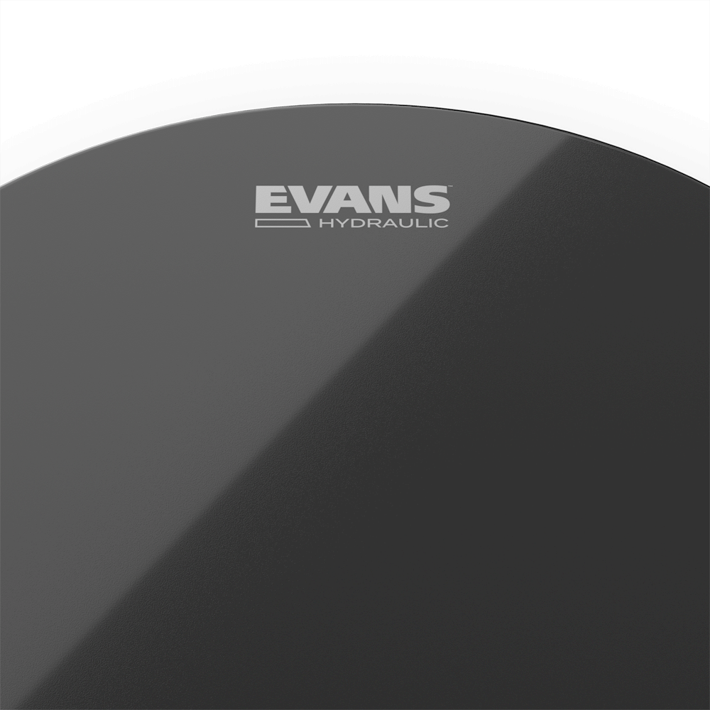 Evans Hydraulic Black Drum Head, 10 Inch