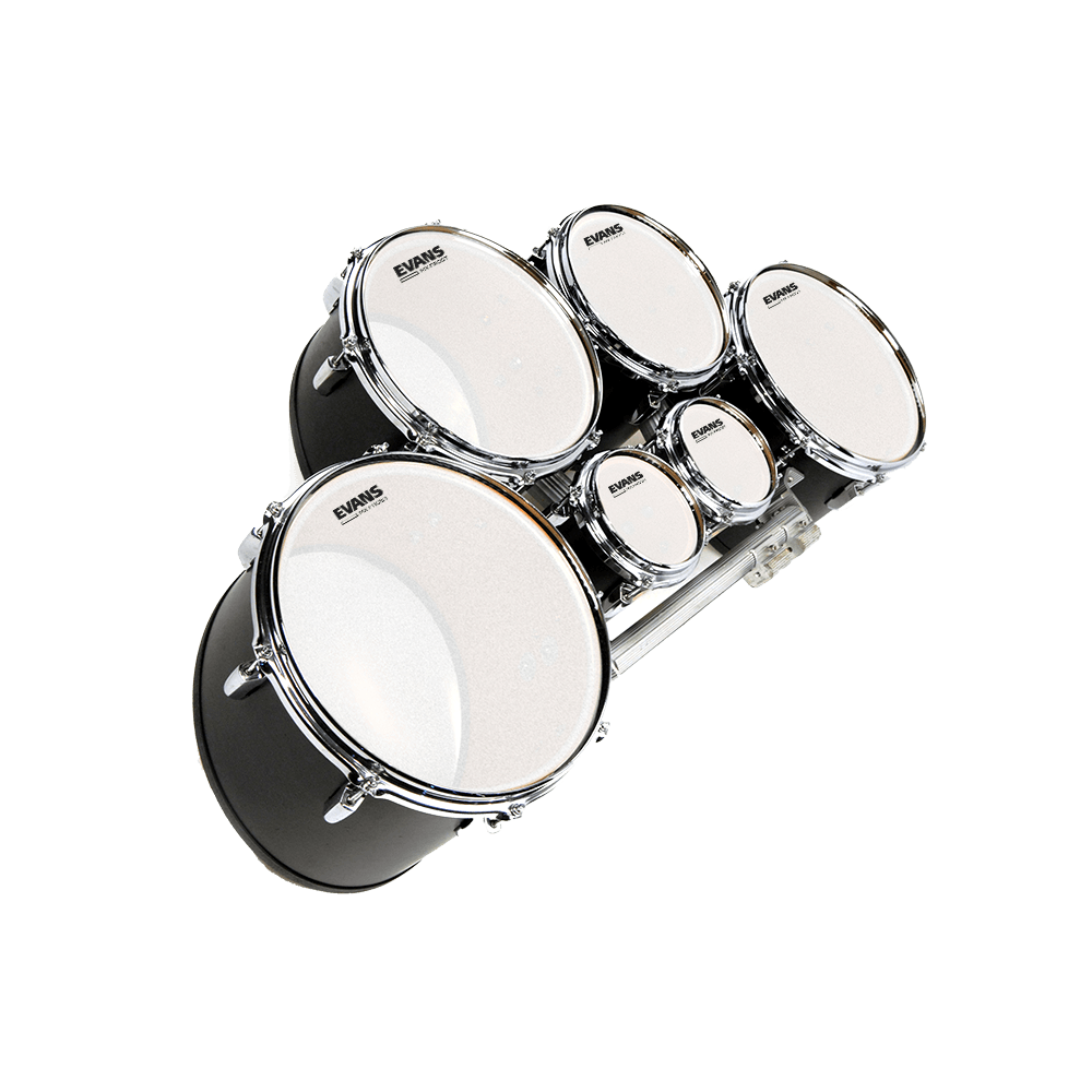 EVANS MX Frost Marching Tenor Drum Head, 10 Inch