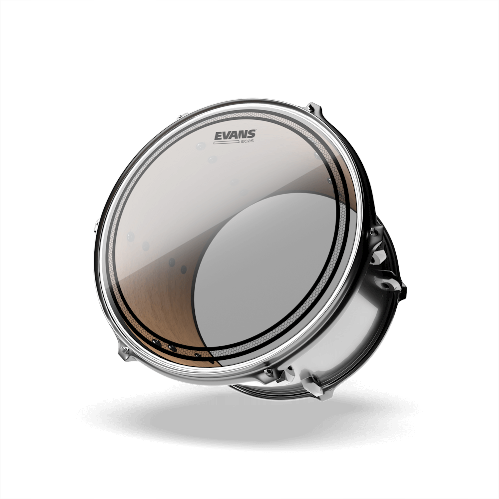 EC2S Clear Drumhead | Evans Drumheads 