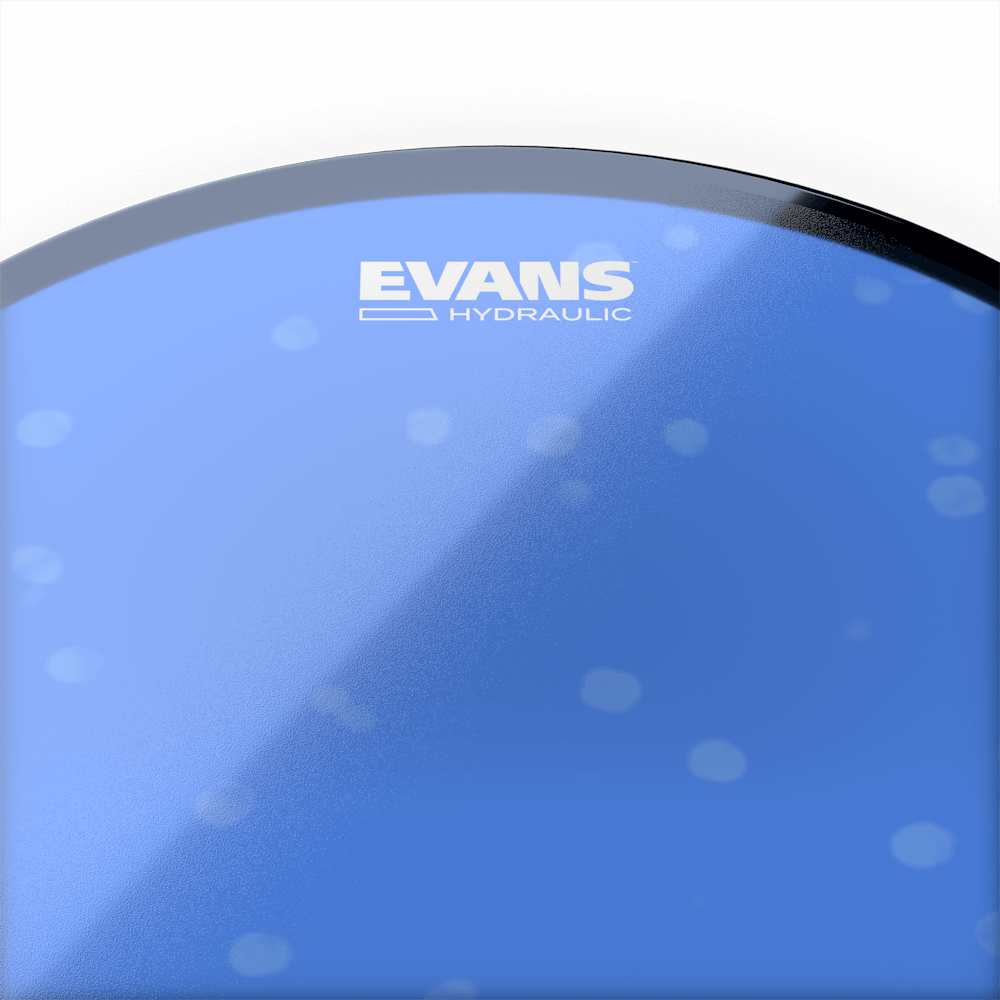 evans blue drum heads