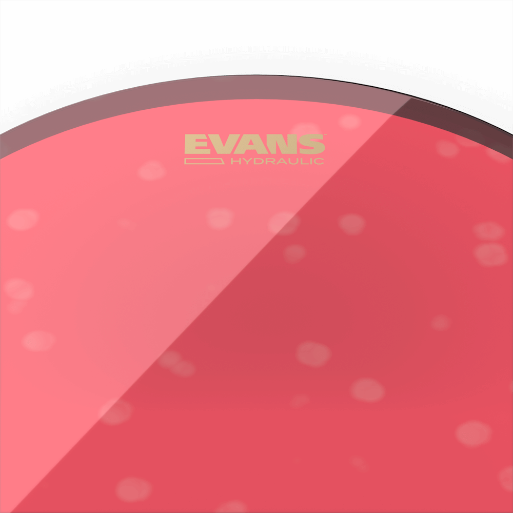 Evans Hydraulic Red Drum Head, 12 Inch