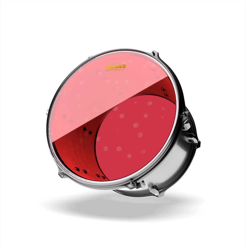 Evans Hydraulic Red Drum Head, 12 Inch