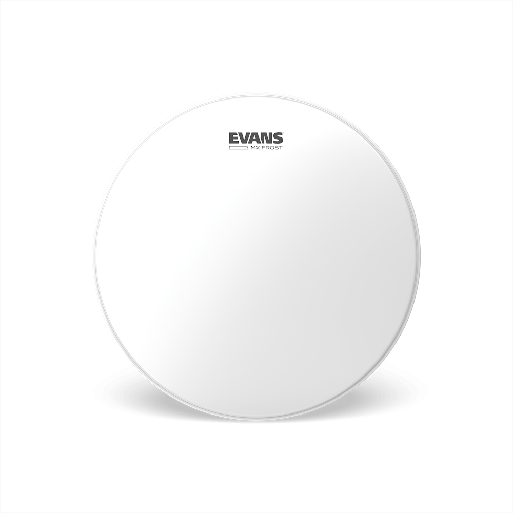 EVANS MX Frost Marching Tenor Drum Head, 12 Inch