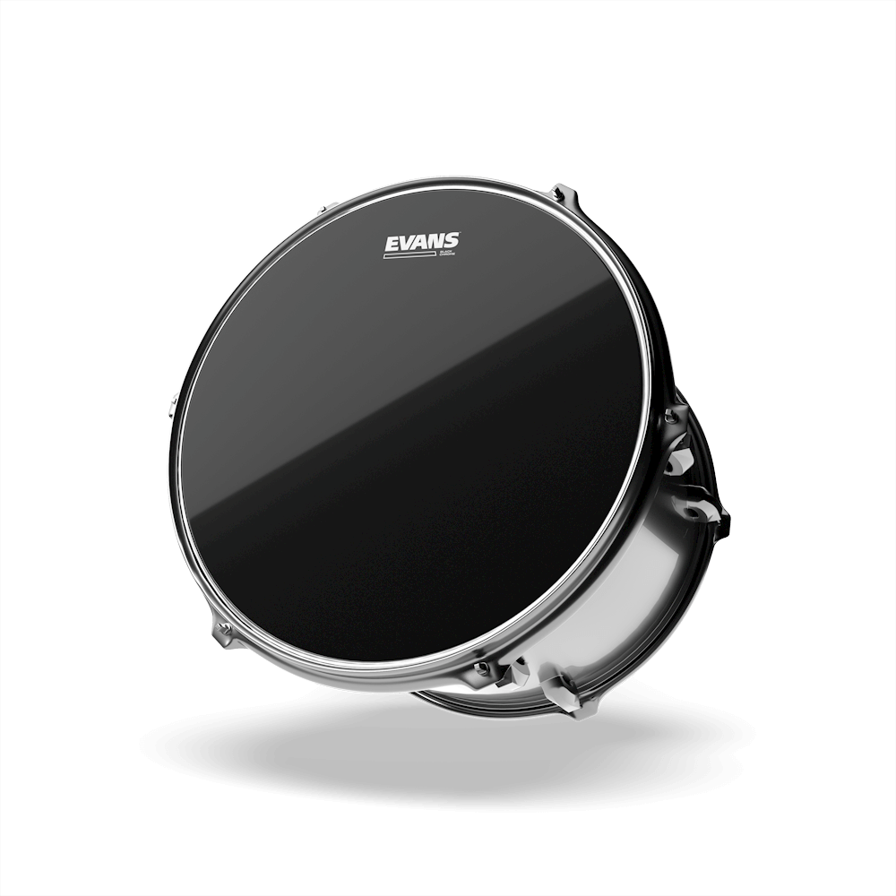 EVANS Resonant Black Drum Head, 16 Inch