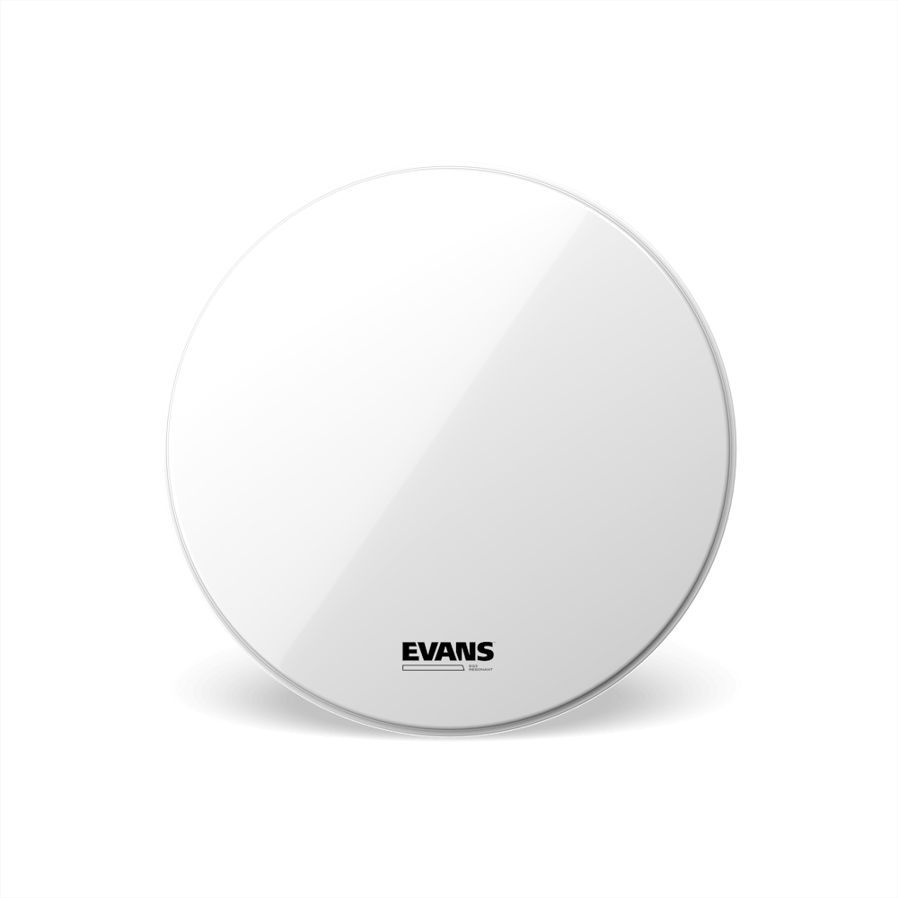 EVANS EQ3 Resonant Smooth White Tom Hoop Drum Head, No Port, 16 Inch