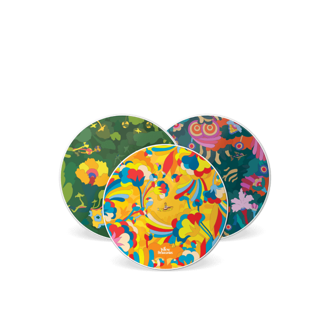 Yellow Submarine Bass Reso Drumhead