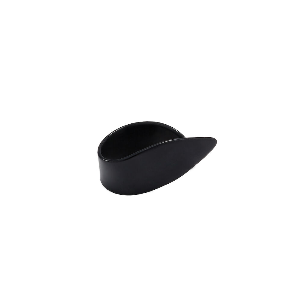 D'Addario National Celluloid Thumb Picks, Medium Black - 12 pack