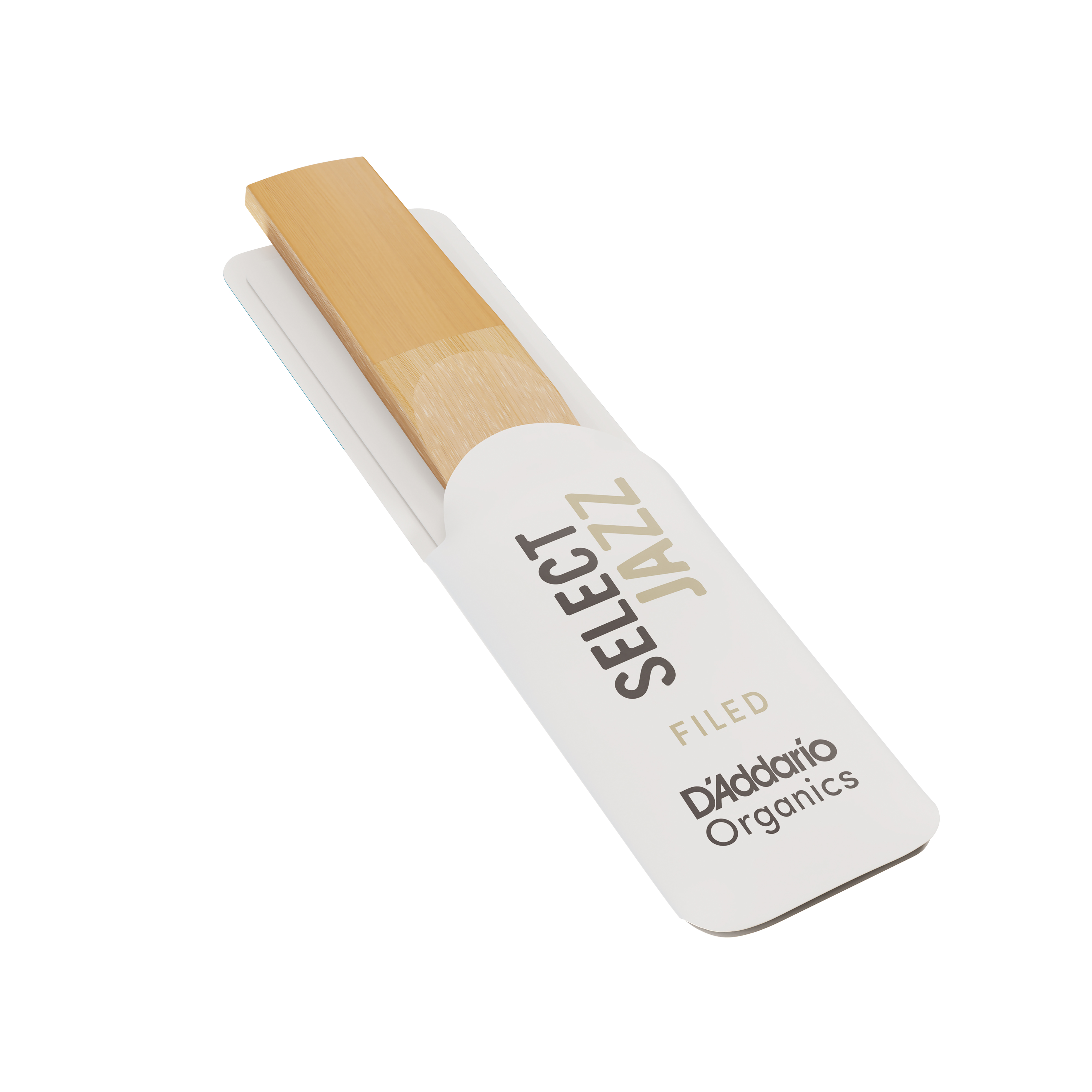 D'Addario Organic Select Jazz Filed Soprano Saxophone Reeds, Strength 2 Medium, Individually-Sealed, 10-Pack