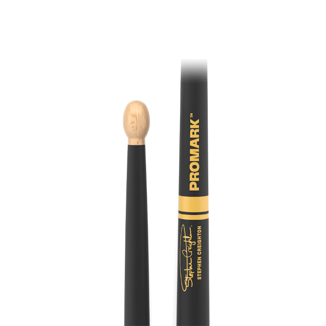 Stephen Creighton 2000 ActiveGrip Maple Drumstick, Wood Tip