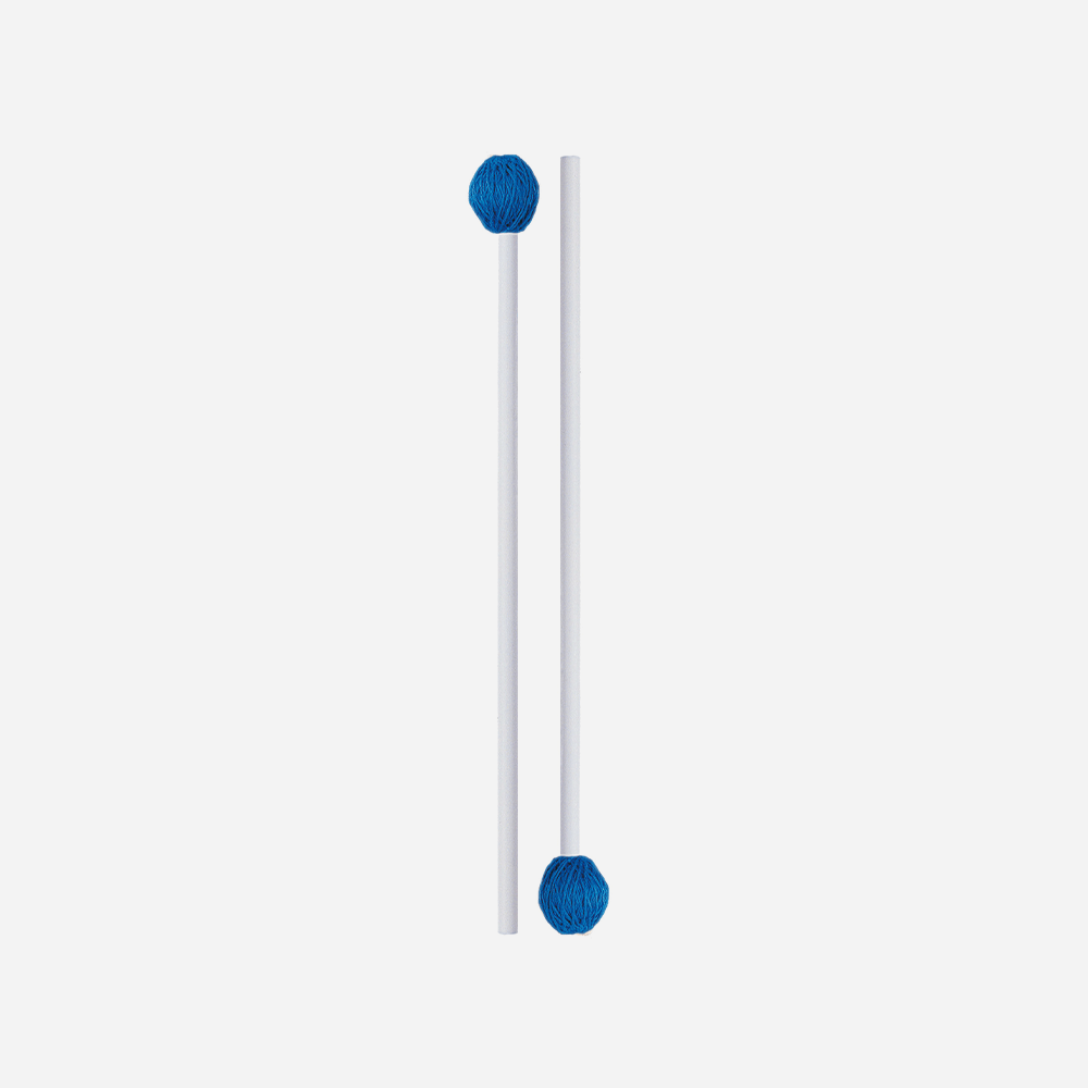 Medium Blue Rubber Orff Mallets Promark Discovery/Orff Series 