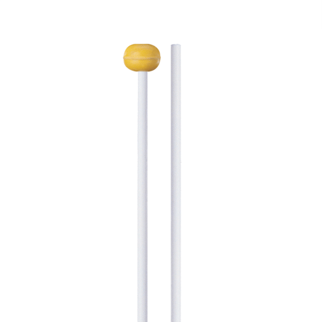 Discovery Series FPR10 Soft Yellow Rubber Orff Mallet