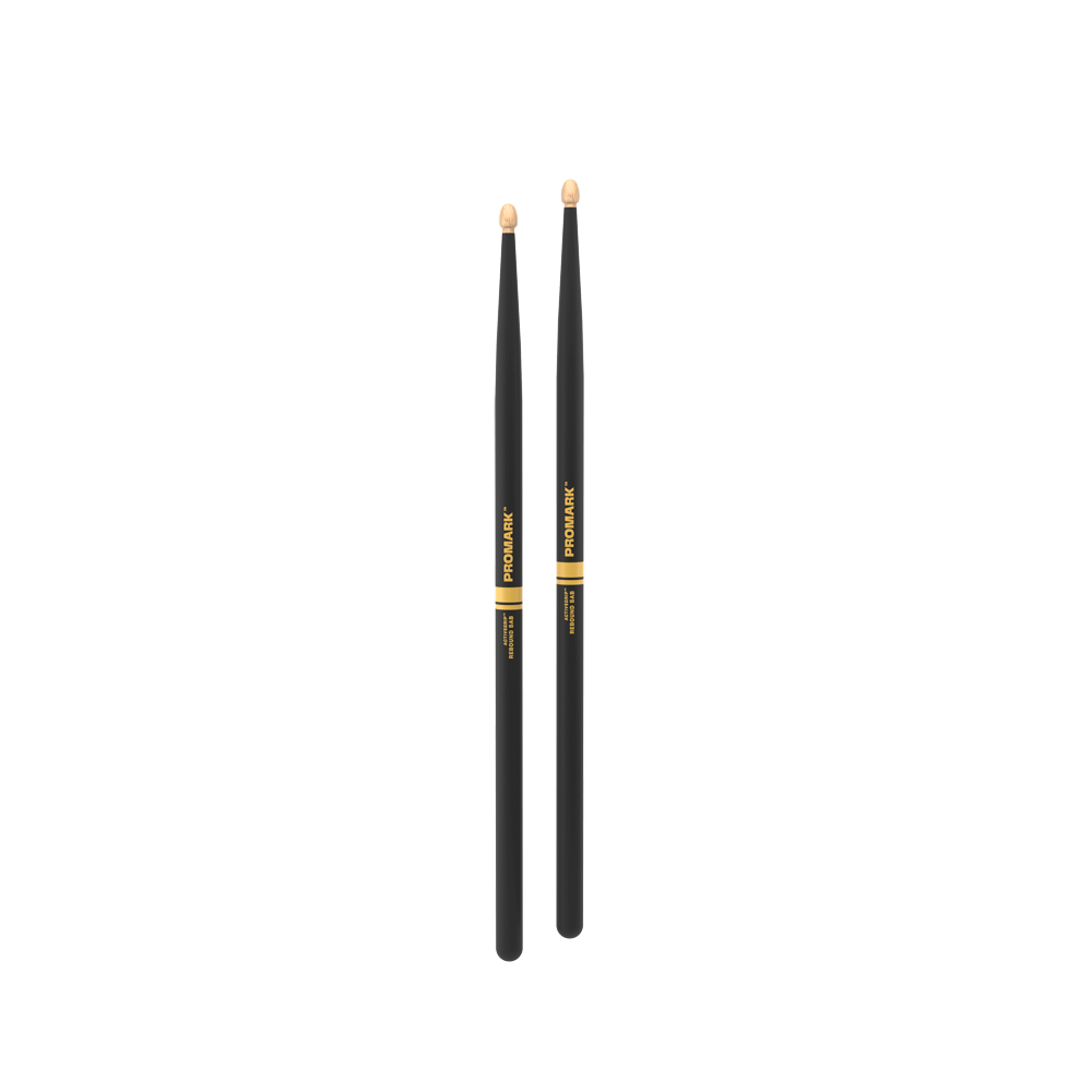 ProMark Rebound 5AB ActiveGrip Hickory Drumstick, Acorn Wood Tip