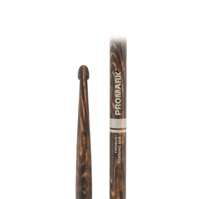 Rebound 5AB FireGrain Hickory Drumstick, Acorn Wood Tip