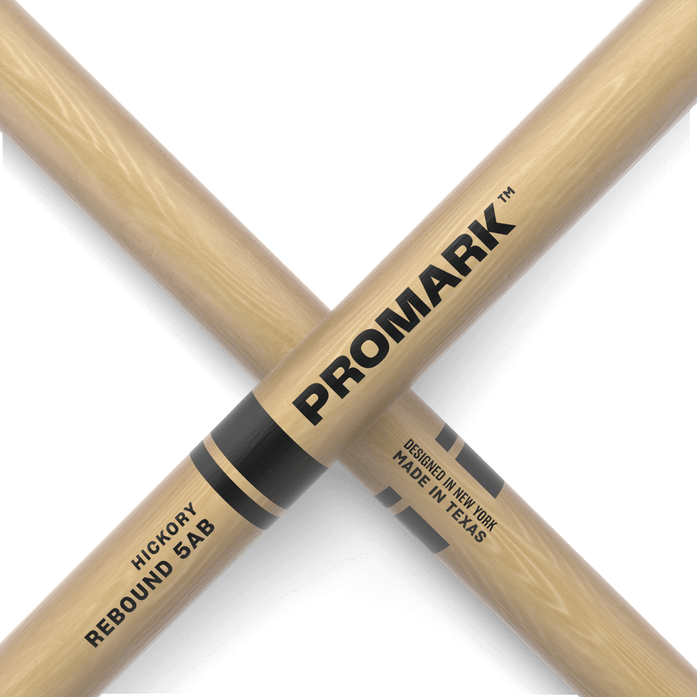 ProMark Rebound 5AB Hickory Drumstick, Acorn Wood Tip