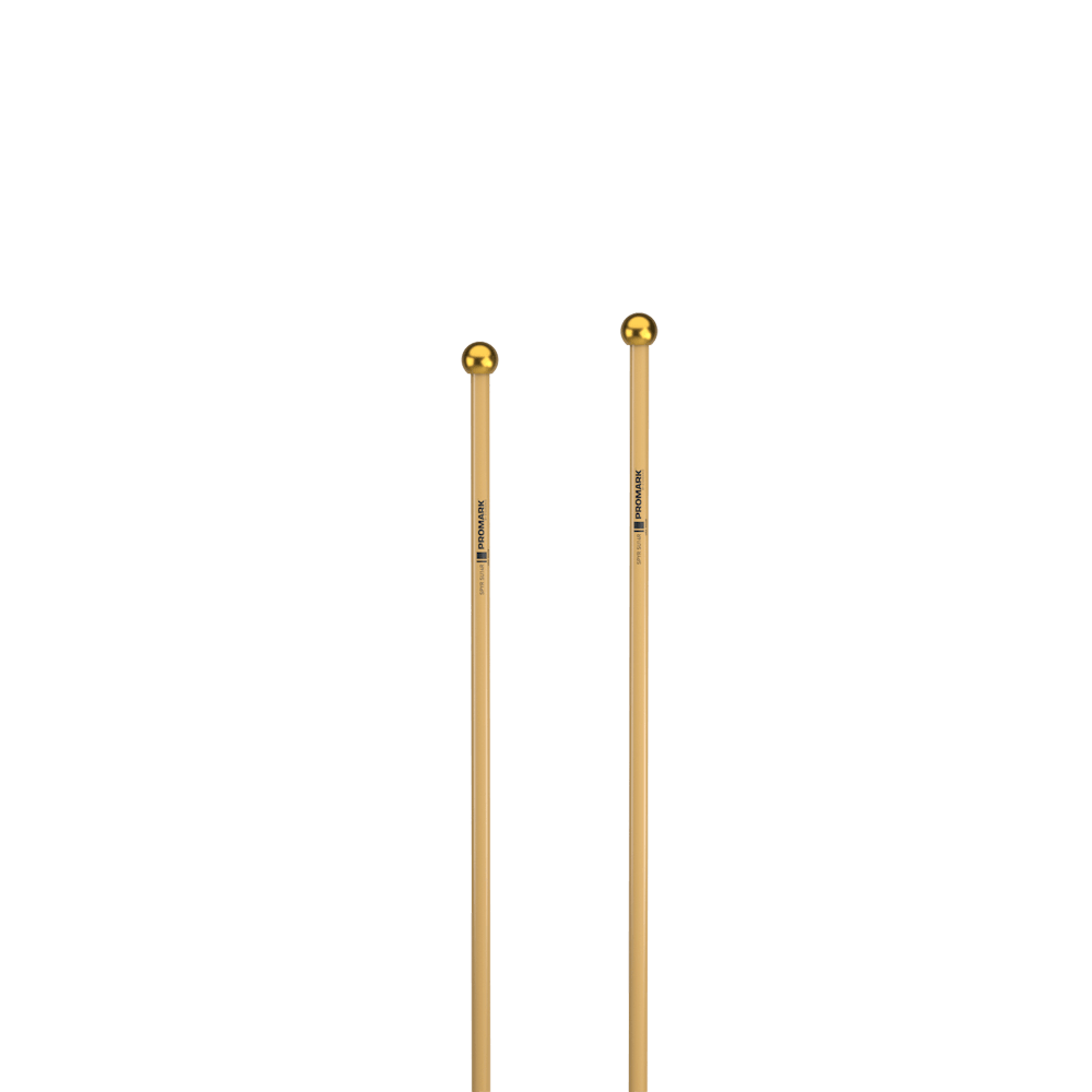 ProMark SPYR SU14R Very-Hard, 1/2" Brass Bell Mallet