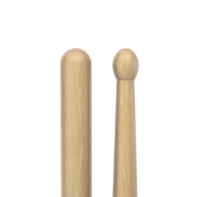 DCPM1i Light Hickory Marching Drumstick, Wood Tip
