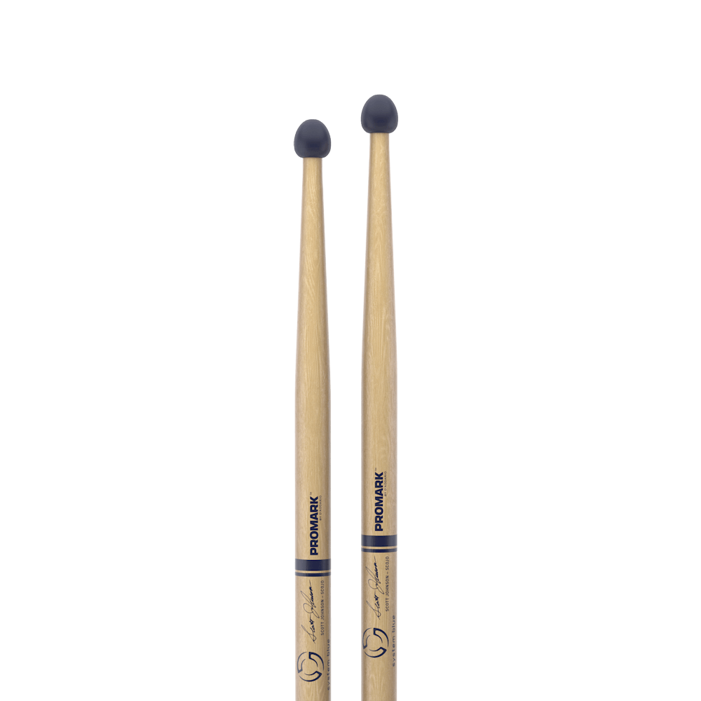 Scott Johnson "XBeat" Signature Hickory Rubber Tip Drumstick Promark