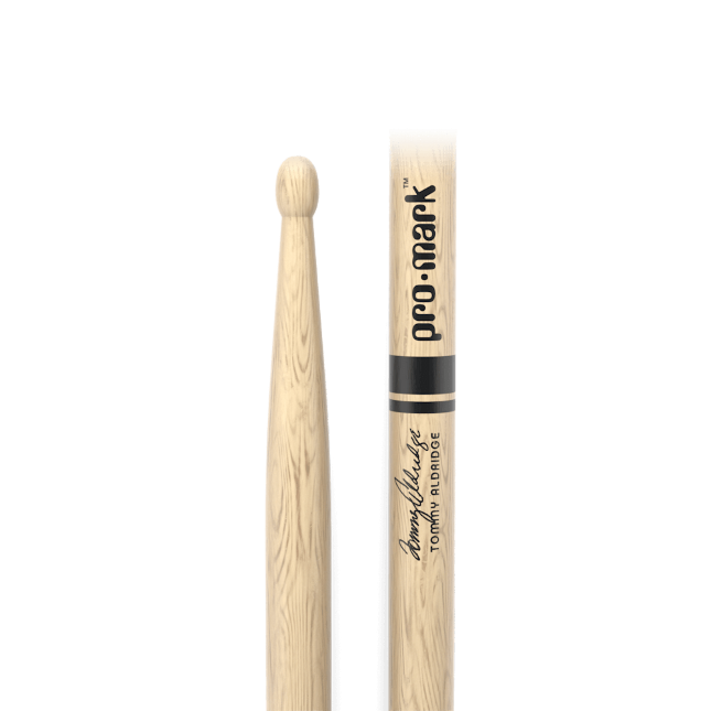 Tommy Aldridge Shira Kashi Oak Drumstick, Wood Tip