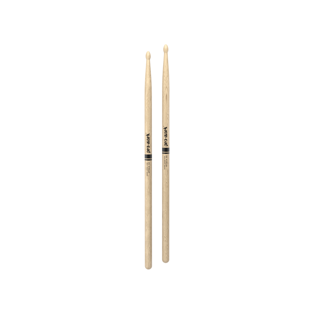 Classic Attack 5A Shira Kashi Oak Drumstick, Oval Wood Tip