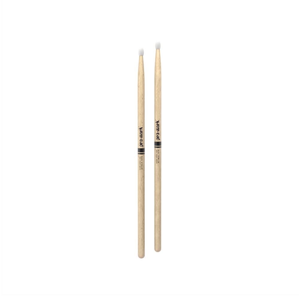 ProMark Classic Attack 747B Shira Kashi Oak Drumstick, Oval Nylon Tip