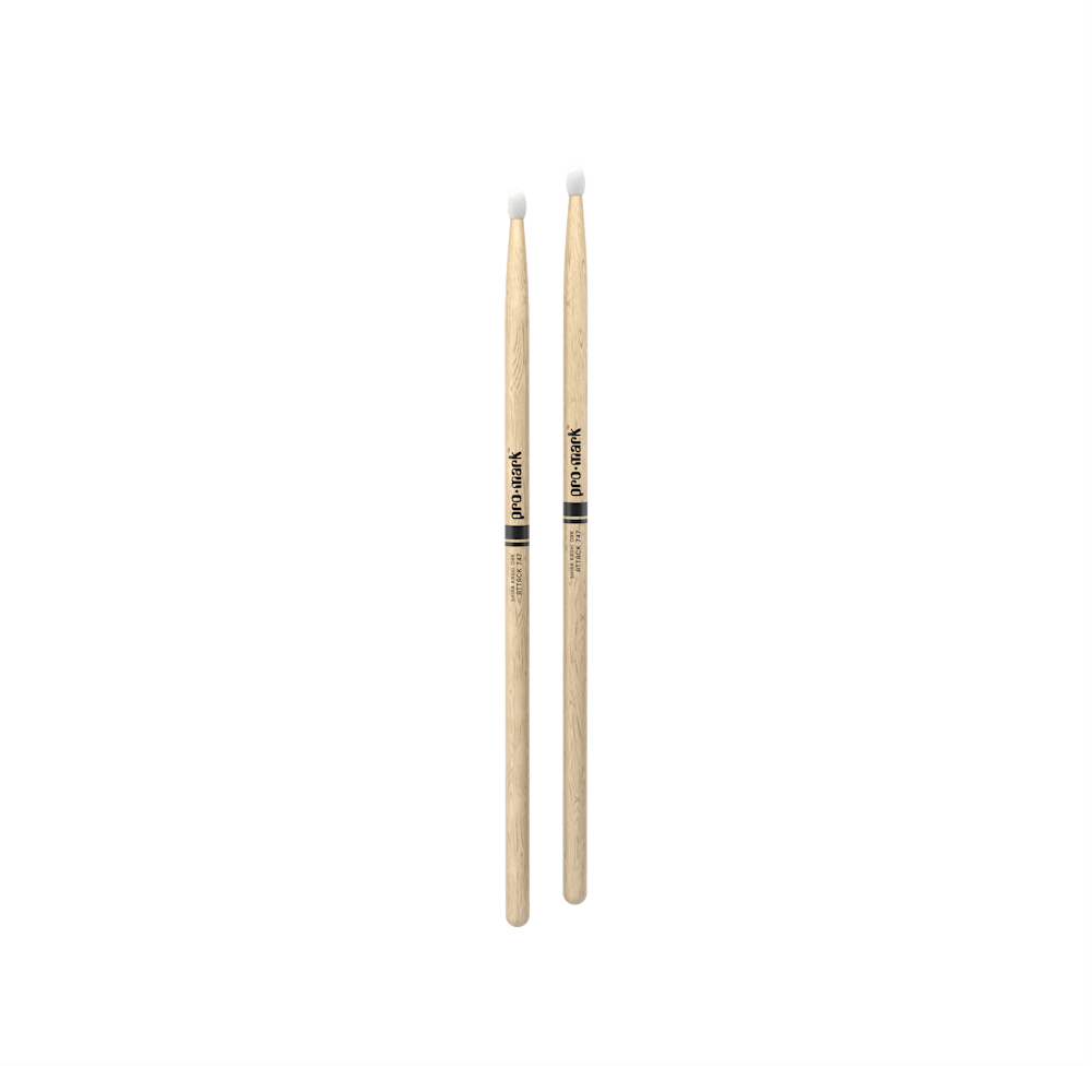 ProMark Classic Attack 747 Shira Kashi Oak Drumstick, Oval Nylon Tip