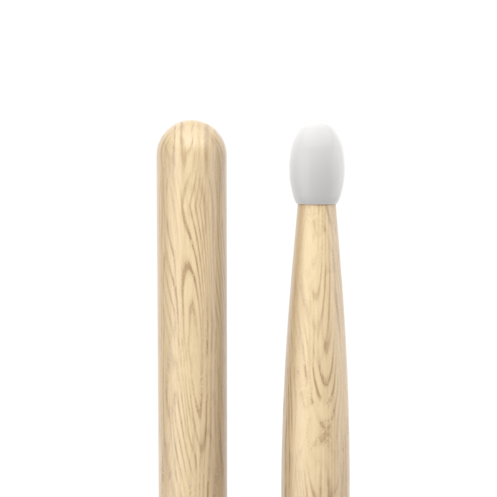 ProMark Classic Attack 747 Shira Kashi Oak Drumstick, Oval Nylon Tip