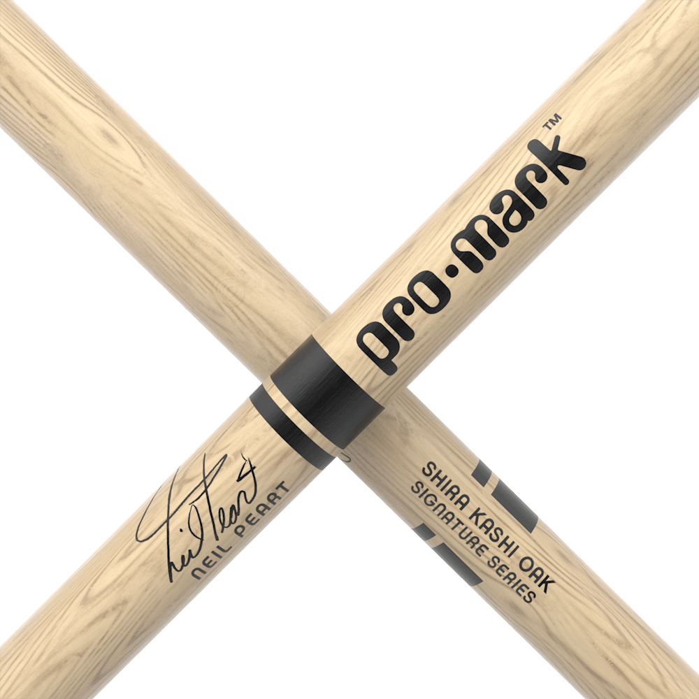 Promark Shira Kashi Oak 747 Neil Peart Wood Tip drumstick 