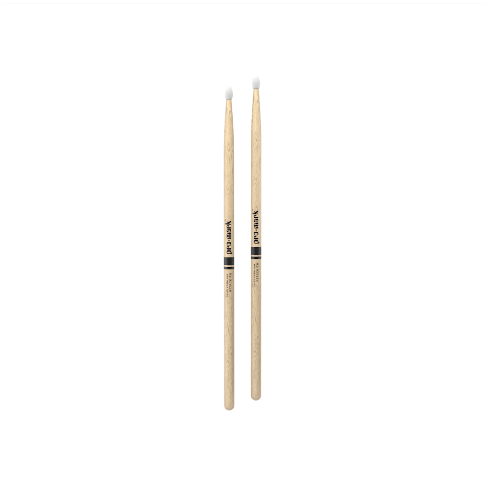 Classic Attack 7A Shira Kashi Oak Drumstick, Oval Nylon Tip