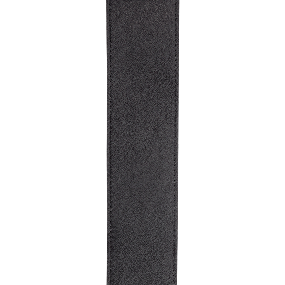 D'Addario Comfort Leather Auto Lock Guitar Strap, Black